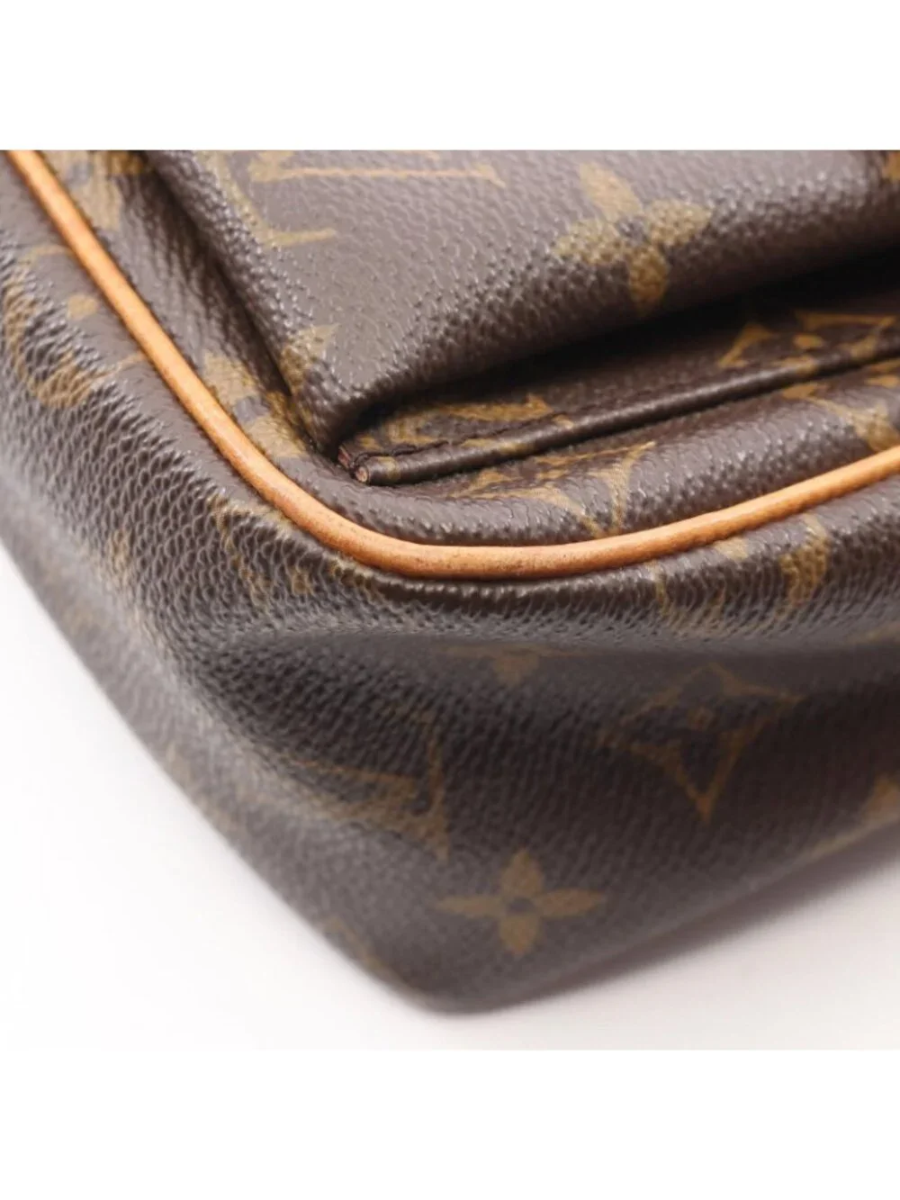 Louis Vuitton Shoulder Bag PM Canvas Leather PM